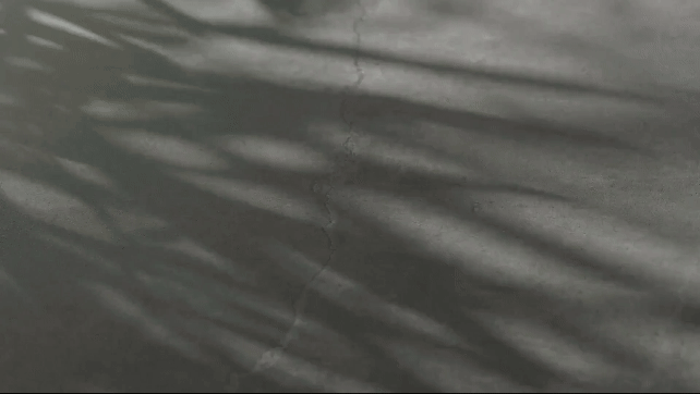 Ombre avec le soleil sur du Dekton