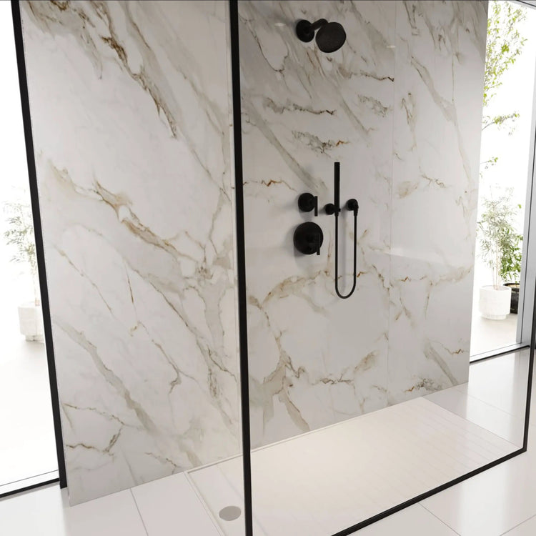 panneau mural douche dekton lucid