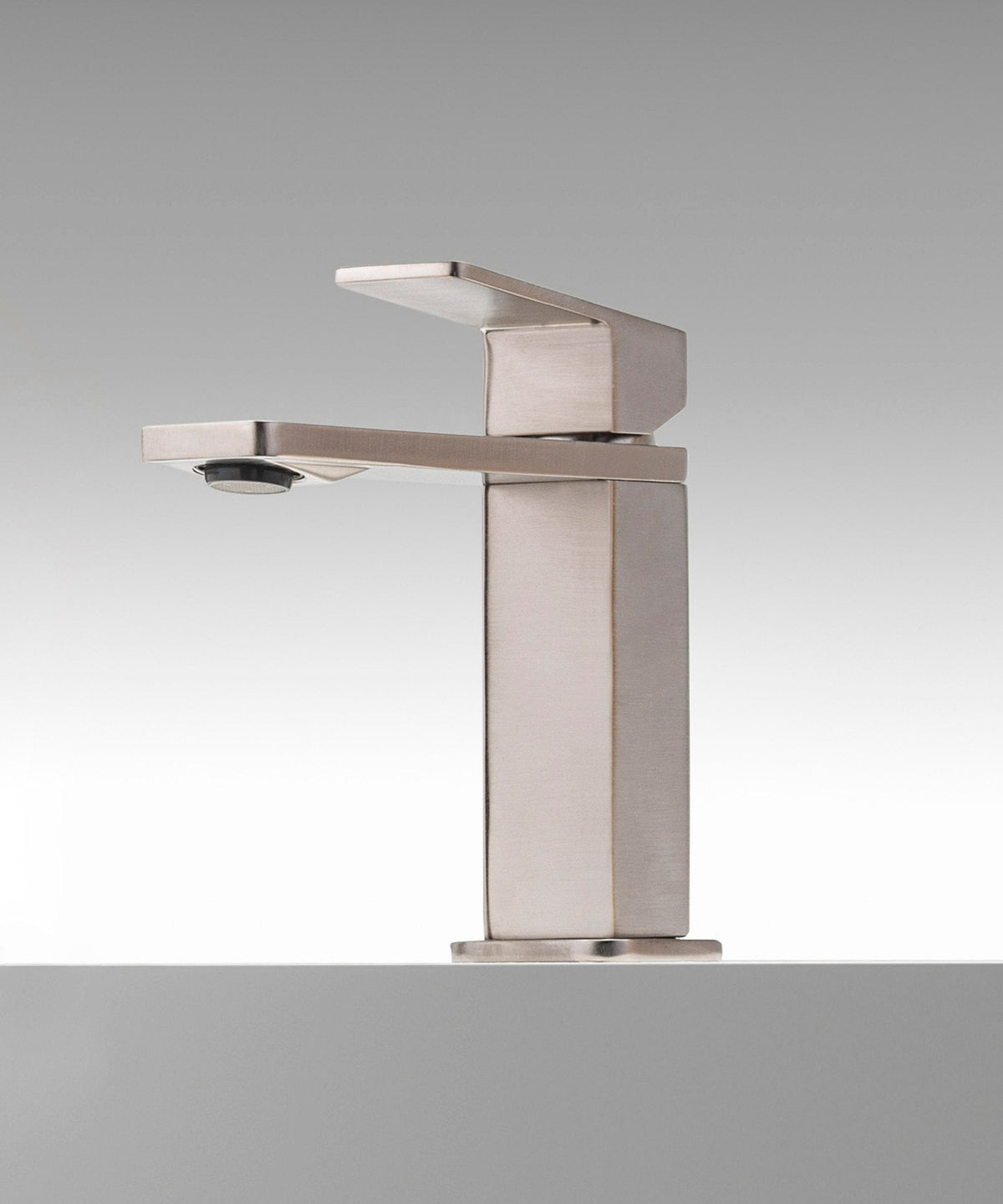Robinet de lavabo Treemme PA36 en finition métal brossé