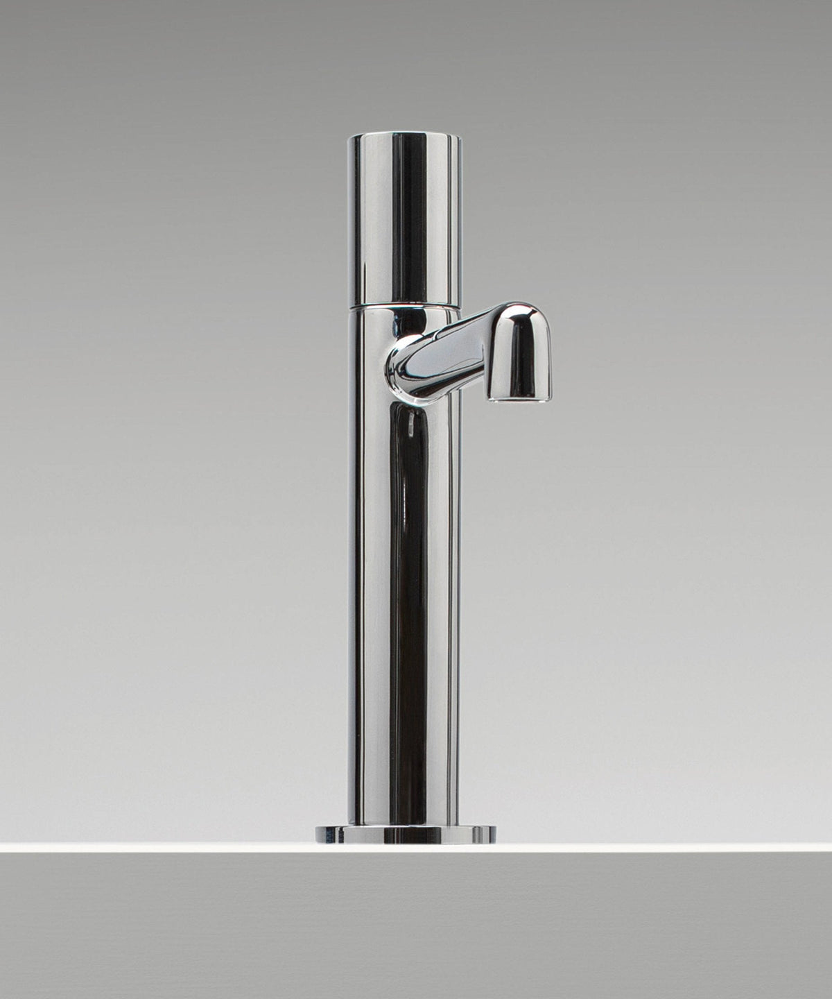 Robinet de lavabo Treemme T30 chromé présenté de face