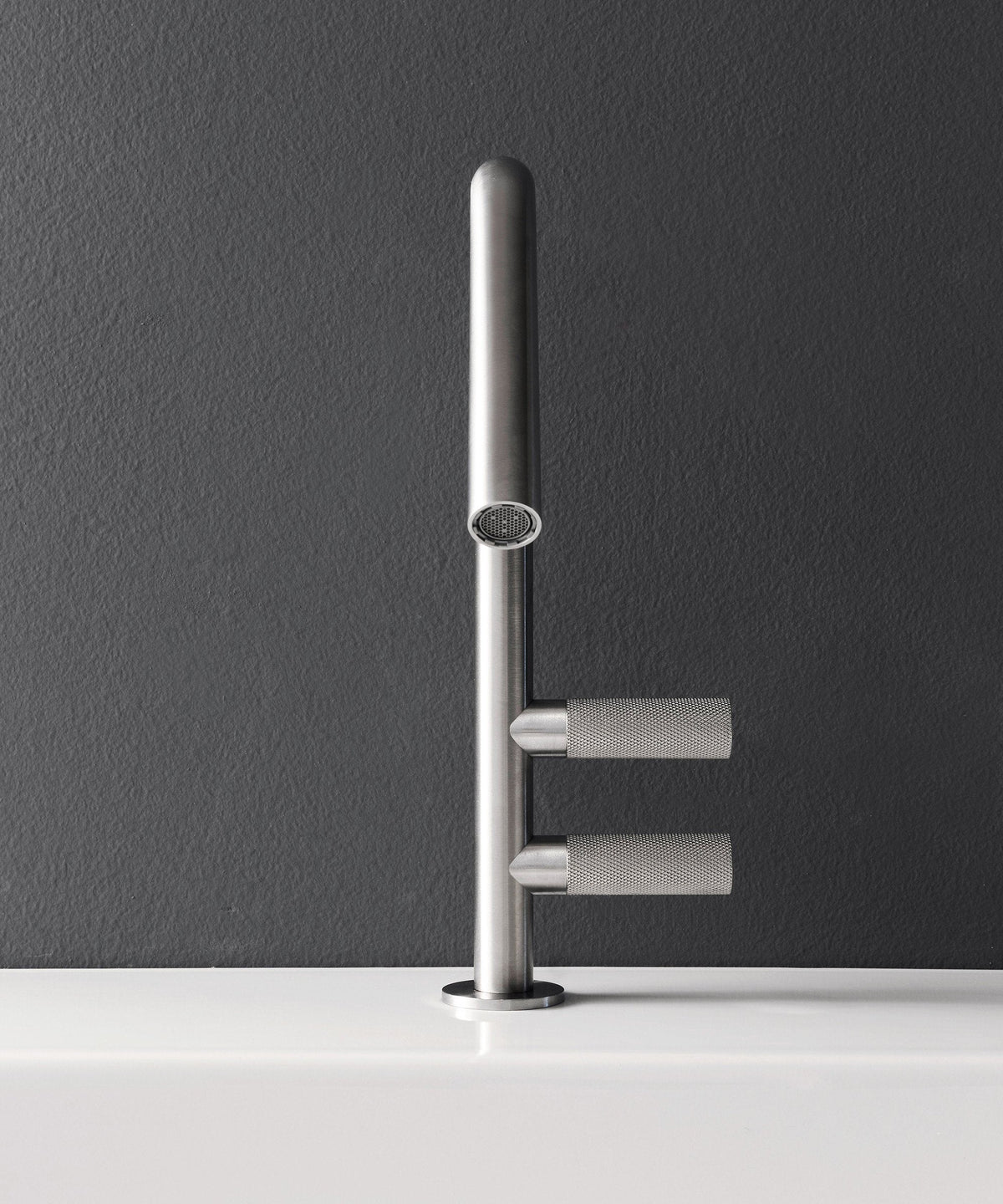 Robinet Treemme 22mm en acier inoxydable brossé