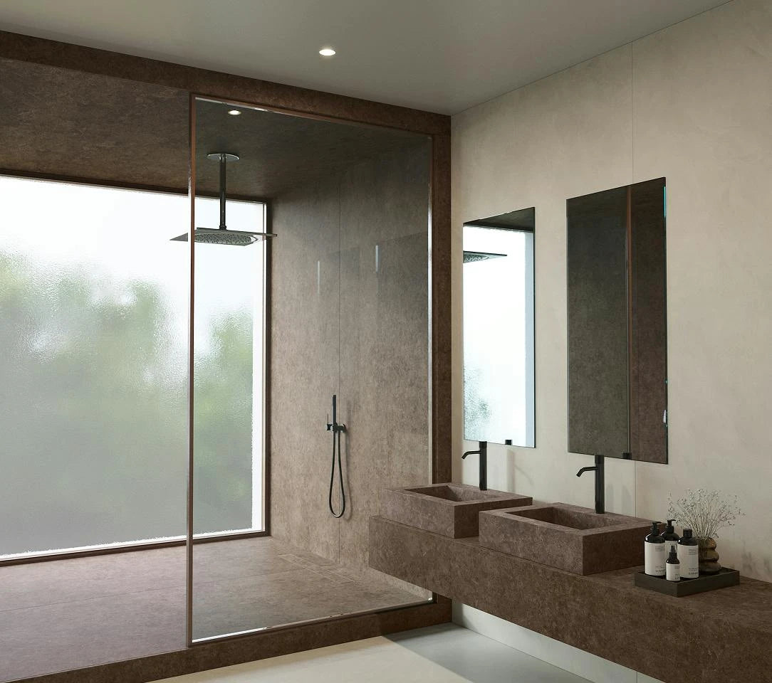 Dekton Talma - ambiance avec revêtement de sol