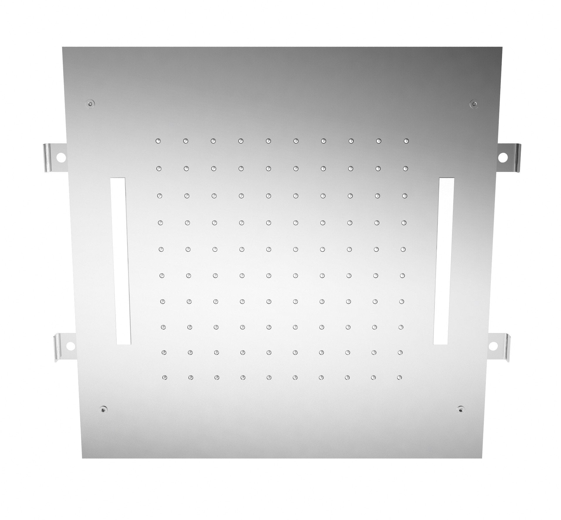 Douche de tête plafond pluie et chromothérapie — Treemme Showers Inox — IS — ITRTBR306IS