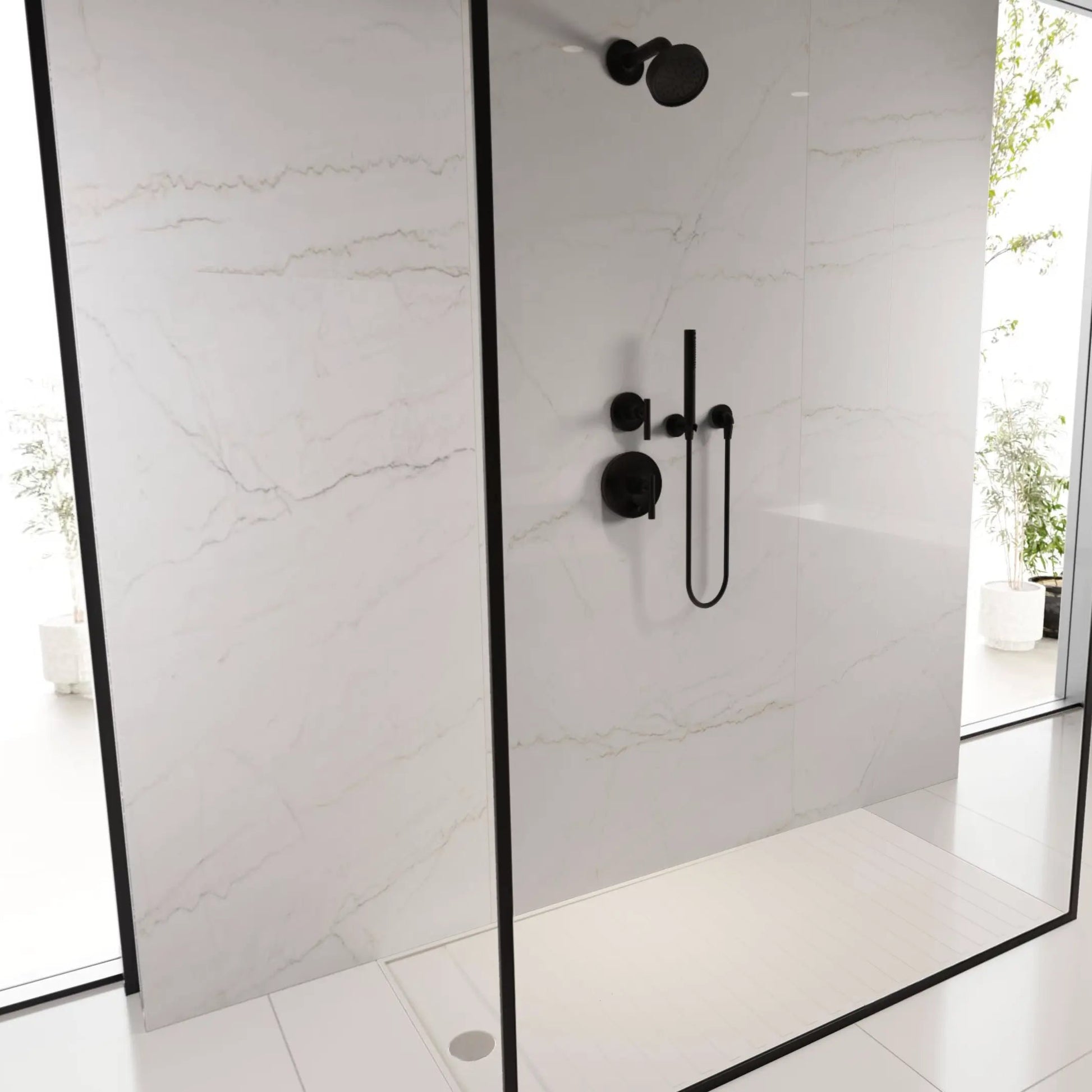 Panneau mural douche Dekton neural