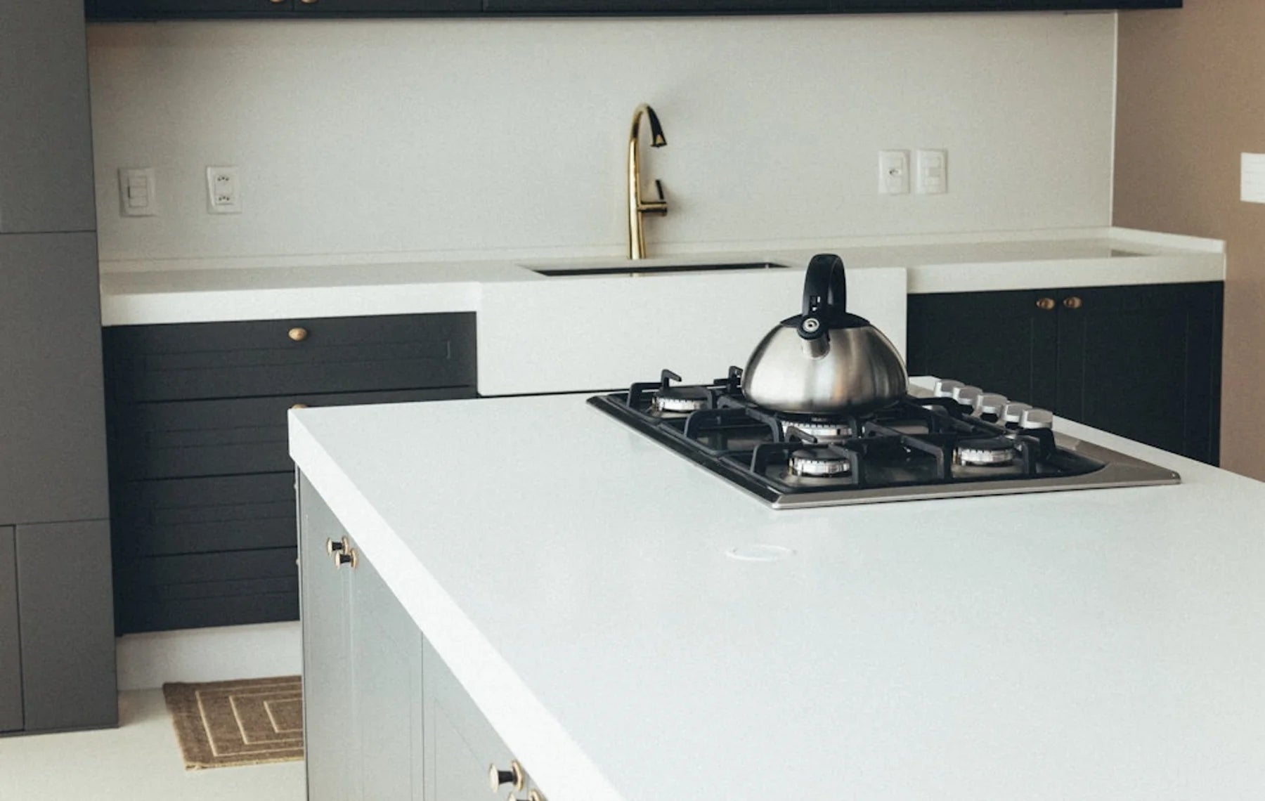 Plan de travail Silestone White Zeus - cuisine