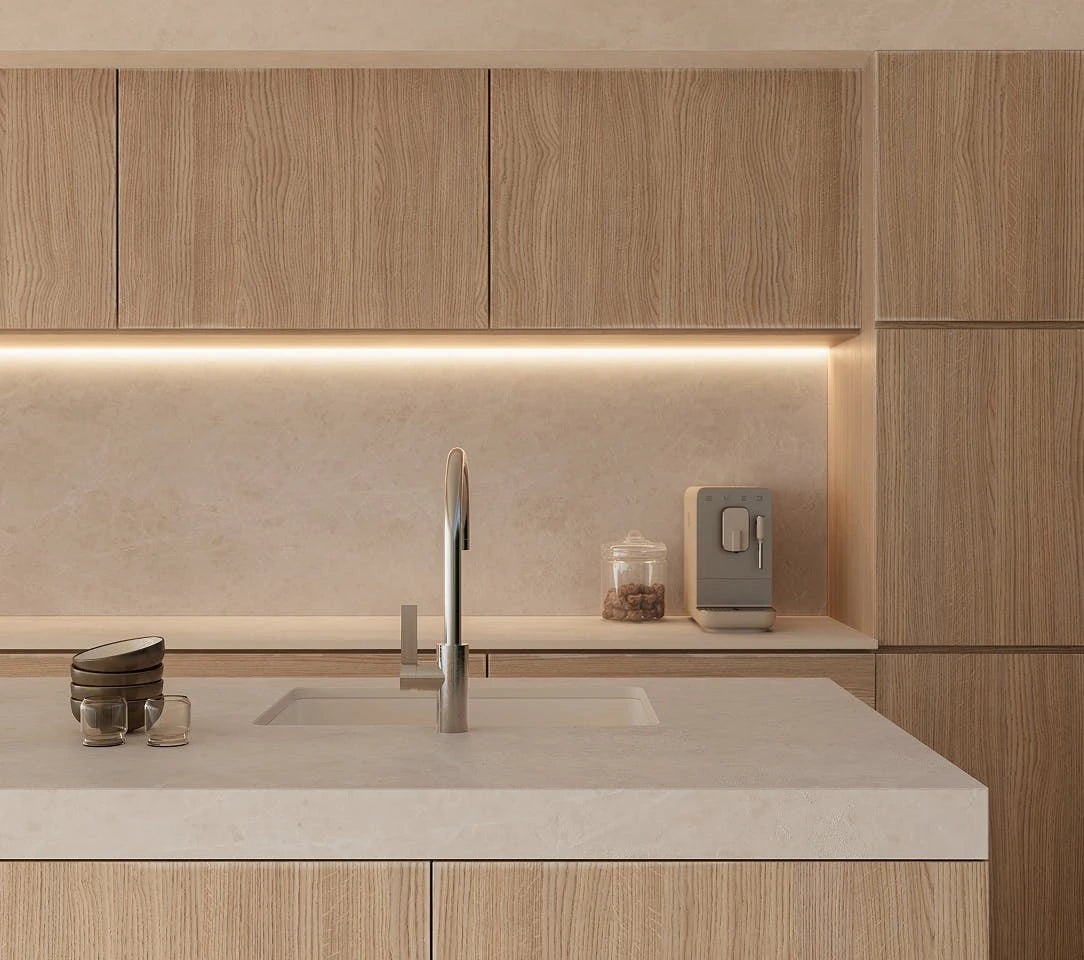 Plan de travail Dekton Akara - détail du plan