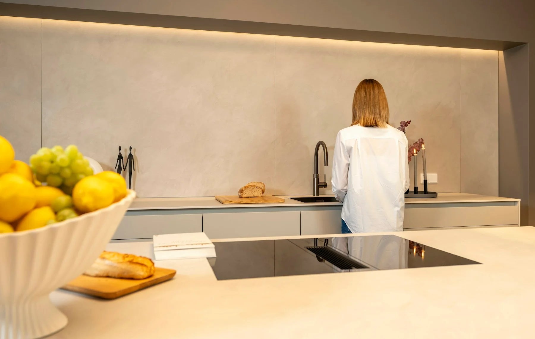 Plan de travail Dekton Argentium - cuisine