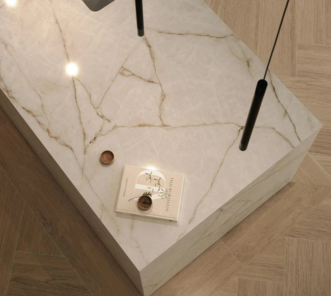 Plan de travail Dekton Borealis - détail du plan