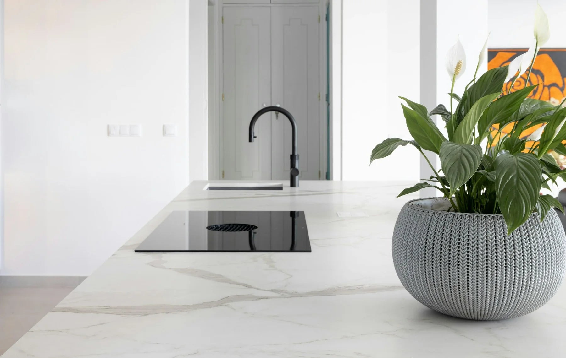 Plan de travail Dekton Daze - îlot de cuisine