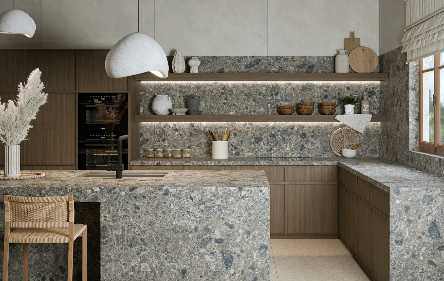 Plan de travail Dekton Gk07 Ceppo - devis sur mesure