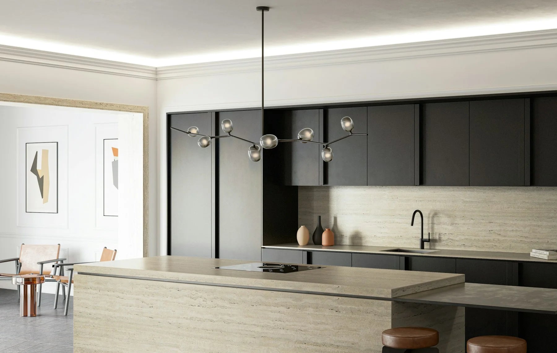 Plan de travail Dekton Nebu - cuisine