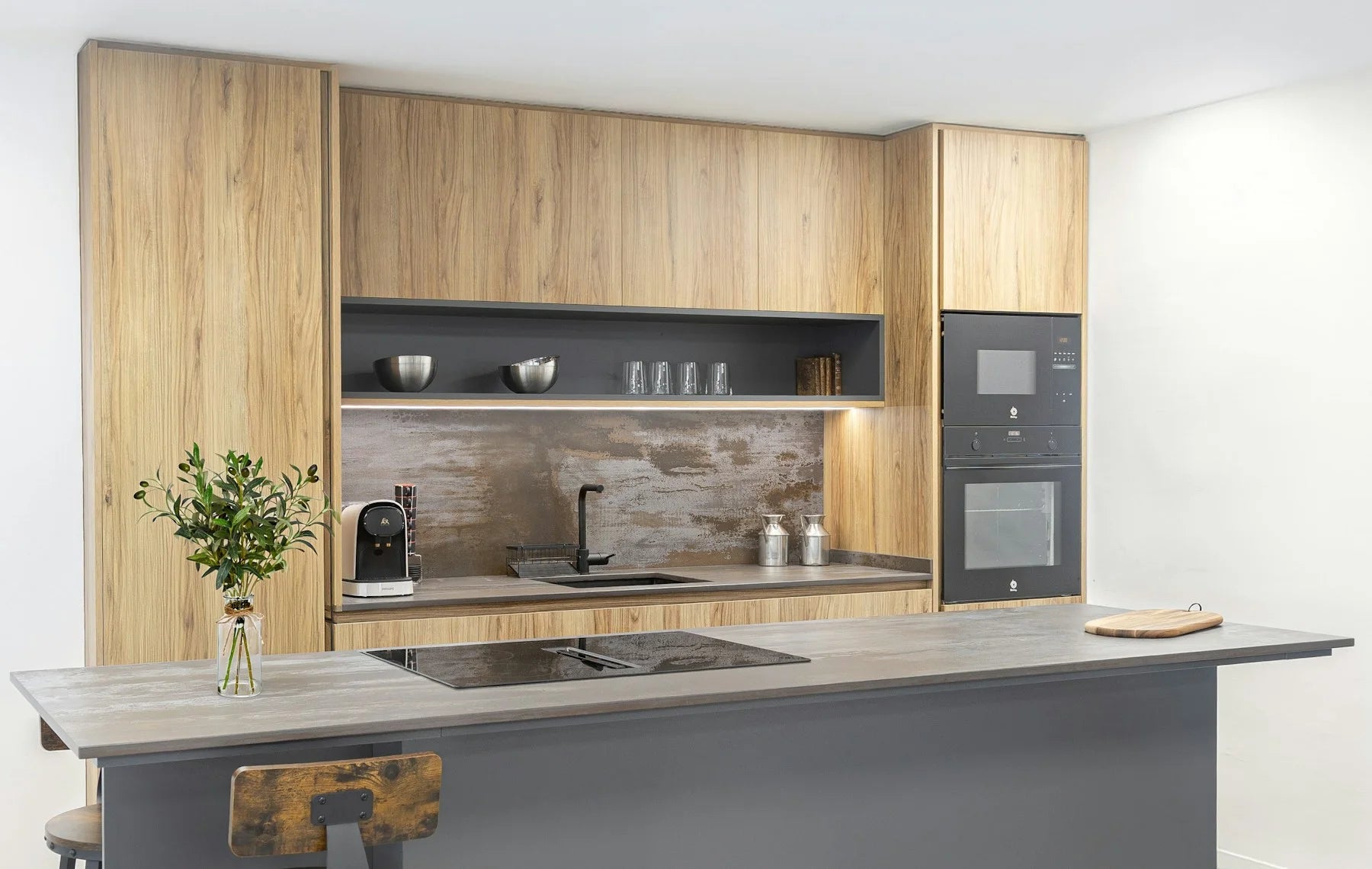 Plan de travail Dekton Trilium - îlot de cuisine