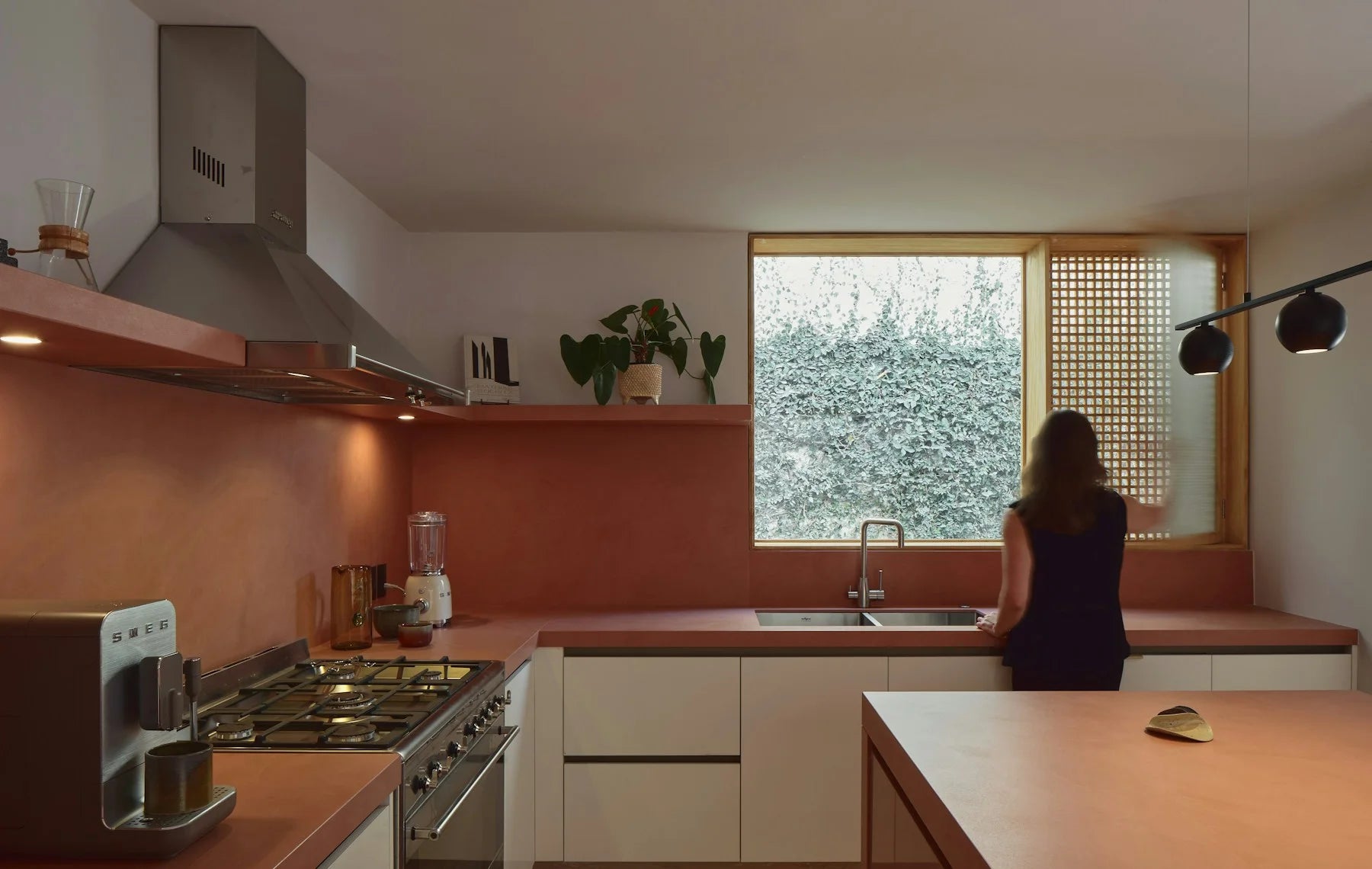 Plan de travail Dekton Umber - îlot de cuisine