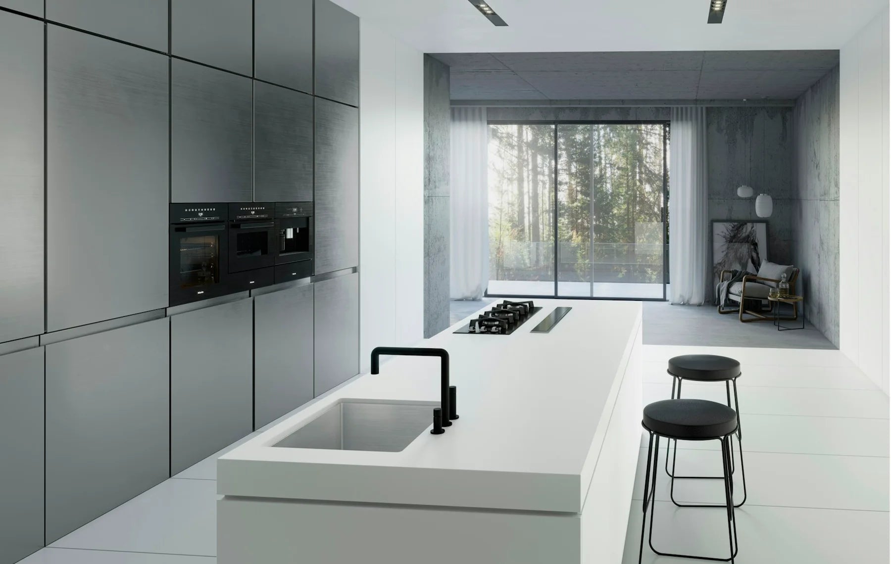 Plan de travail Dekton Uyuni - devis sur mesure
