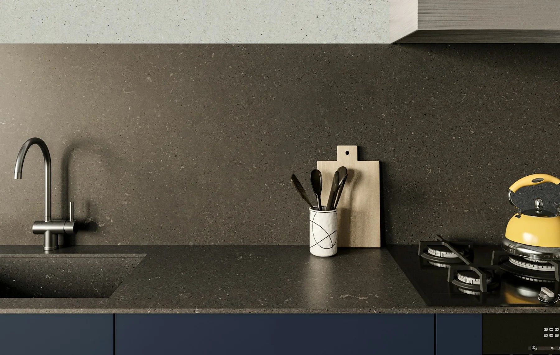 Plan de travail Silestone Brass Relish - cuisine