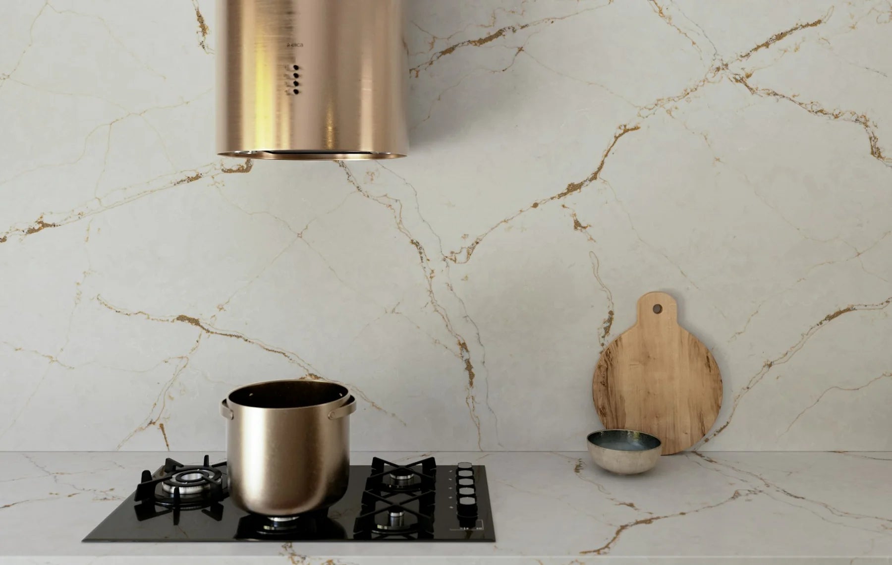 Plan de travail Silestone Versailles Ivory - cuisine