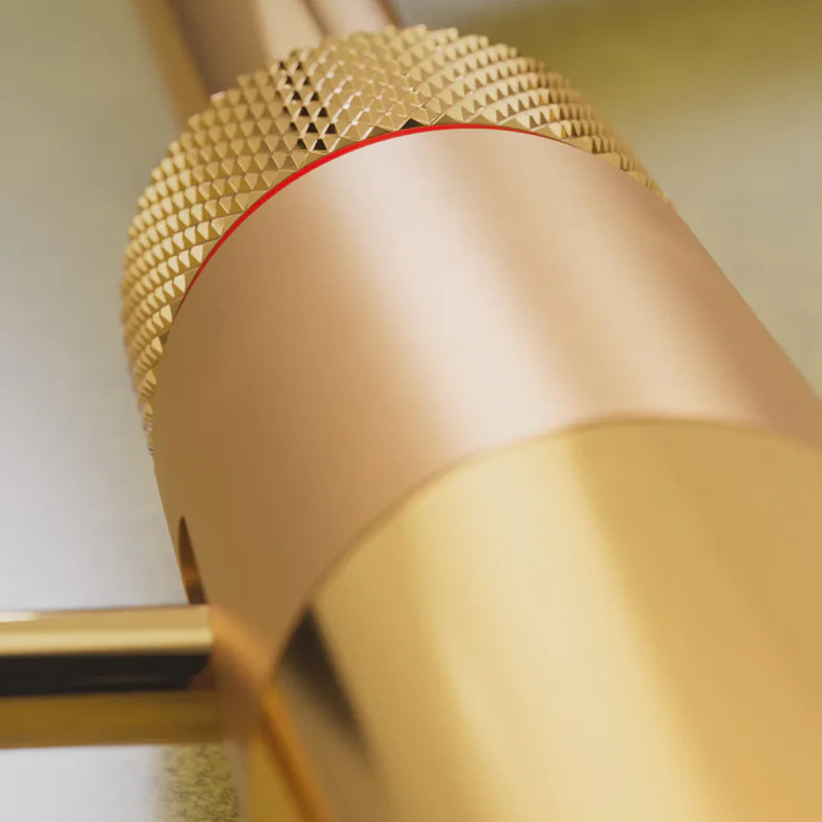 Bague pour distributeur de savon Quooker — finition Or (détail de matière)