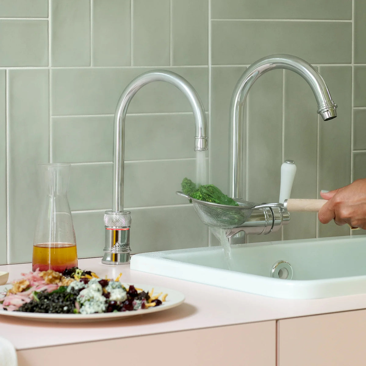 Quooker Classic Single tap Round finition Chromé — robinet eau bouillante 100 °C