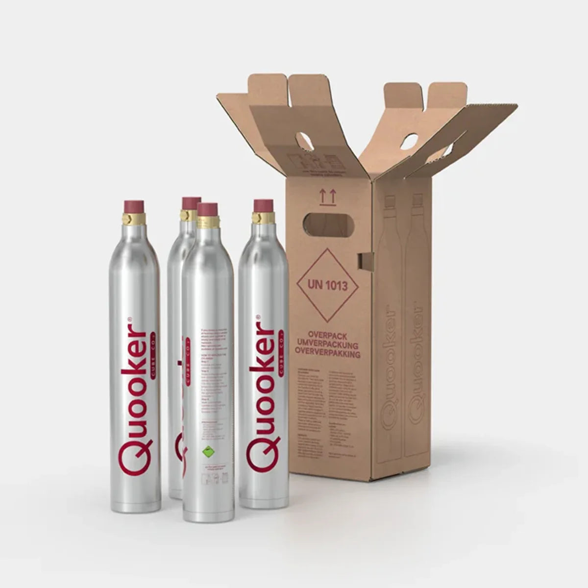 Quooker Cylindres CO₂ (4 pièces)