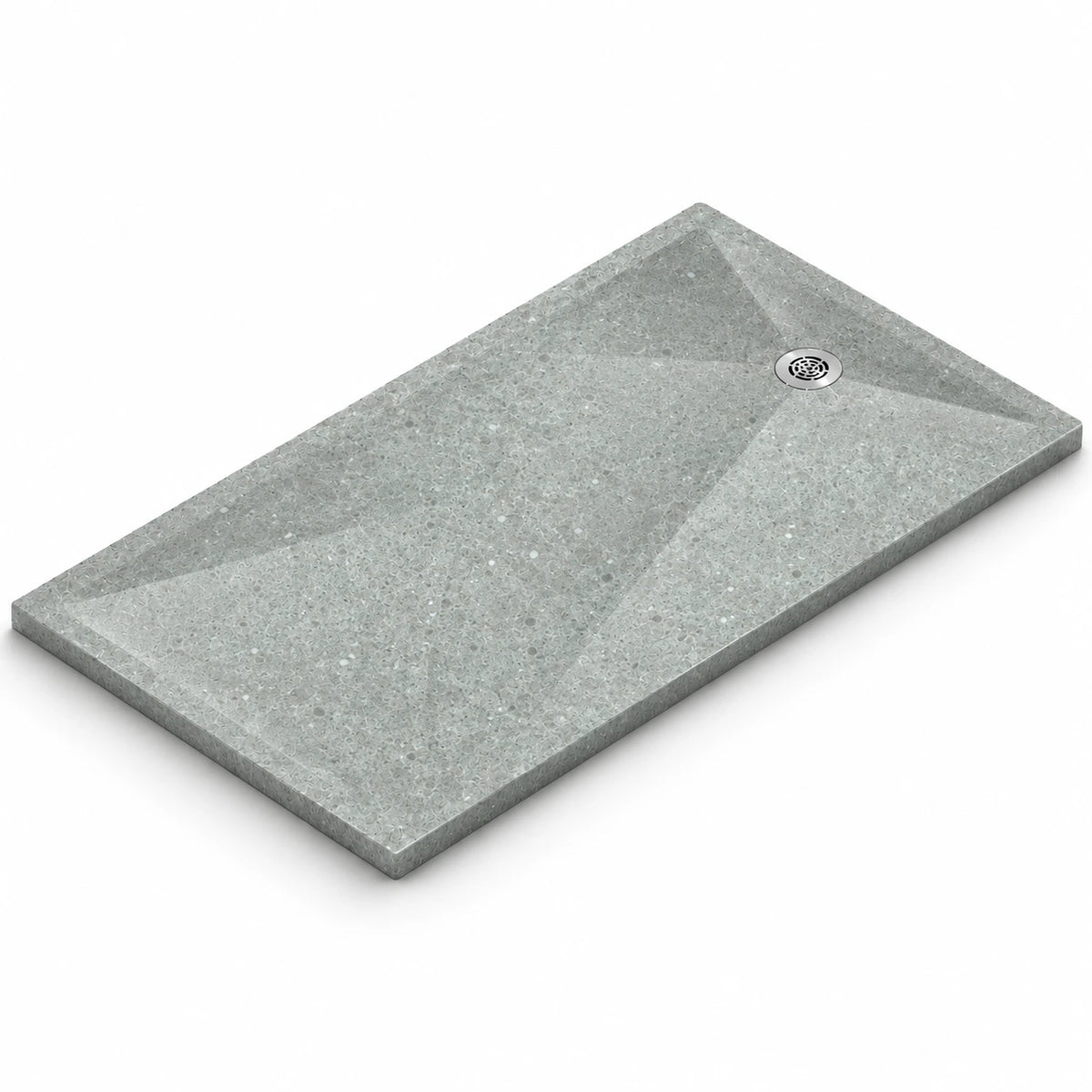 Receveur de douche Silestone Exelis Ocean Jasper F — rendu de présentation