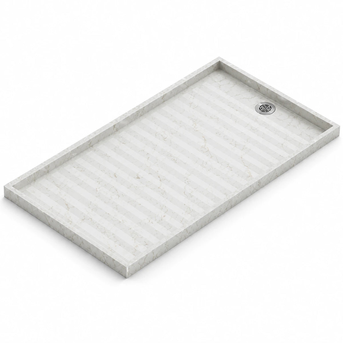 Receveur de douche Silestone Kador Suite Halcyon — rendu de présentation