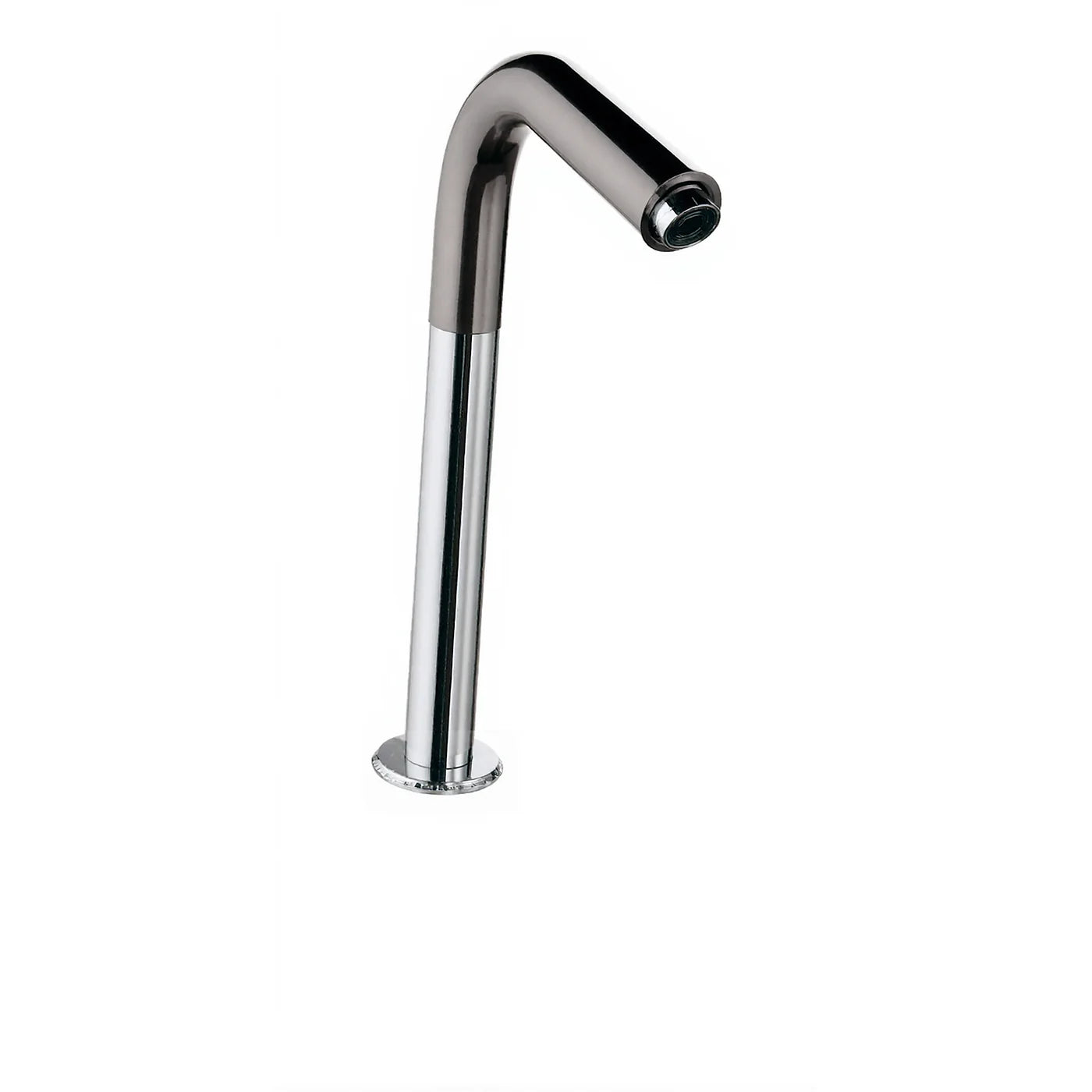 Bec au sol 1080 - Treemme Robinet électronique - RWIT 7282 CC 75 - Noir chromé brossé (CZ)