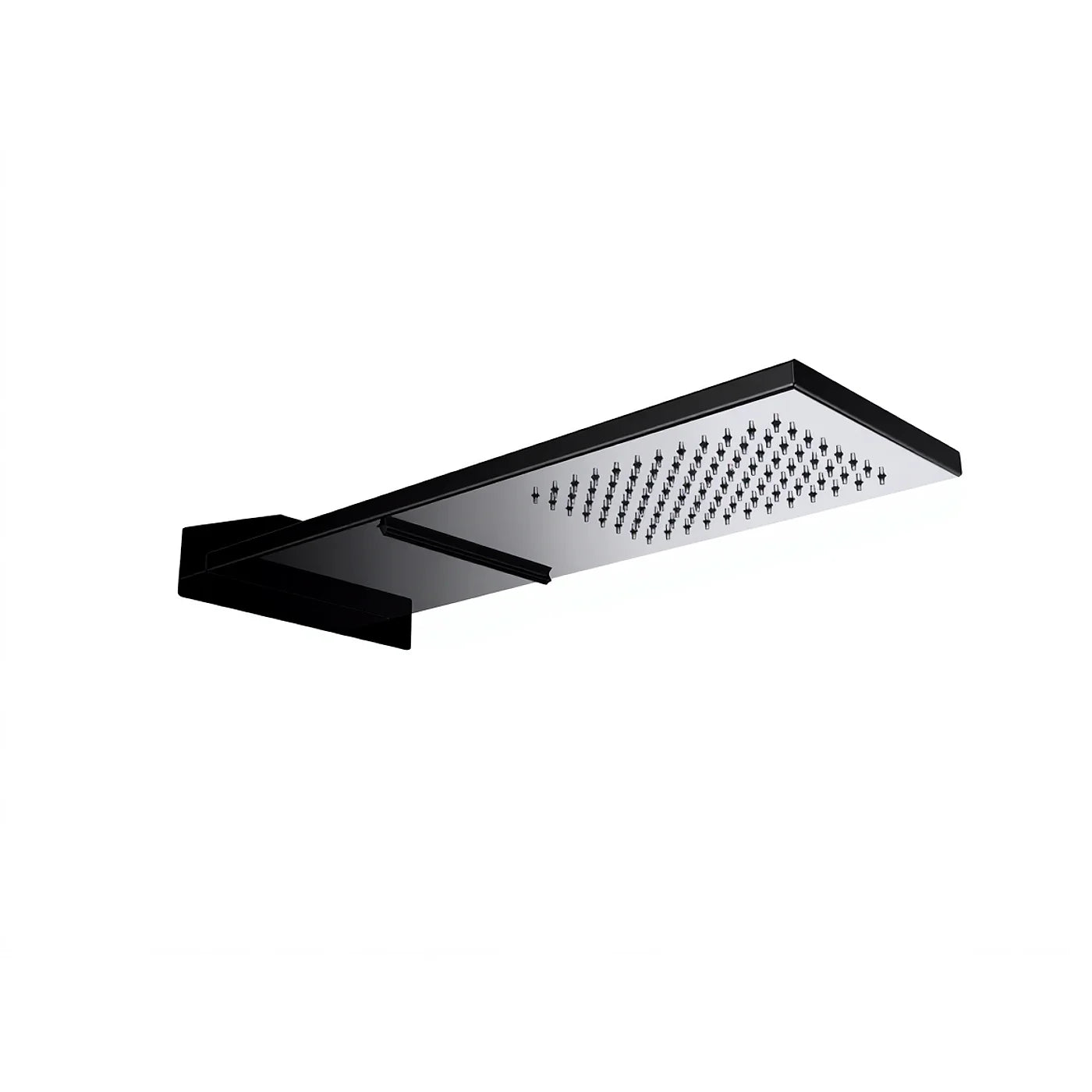 Douche avec cascade - Treemme Shower and Thermostatic - IT RTBR 381 CC - Noir chromé poli (HH)