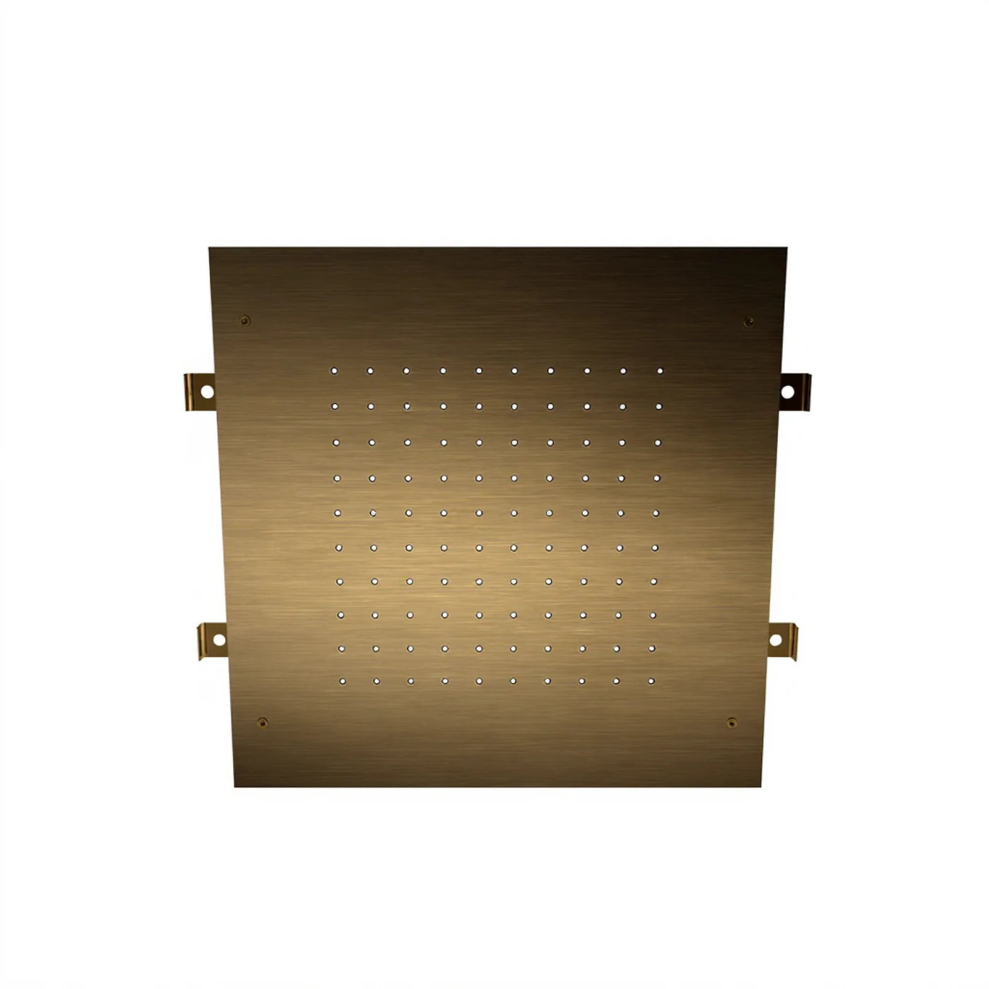 Douche de tête à encastrer, fixation au plafond - Treemme Shower and Thermostatic - IT RTBR 300 CC - Bronze brossé (US)