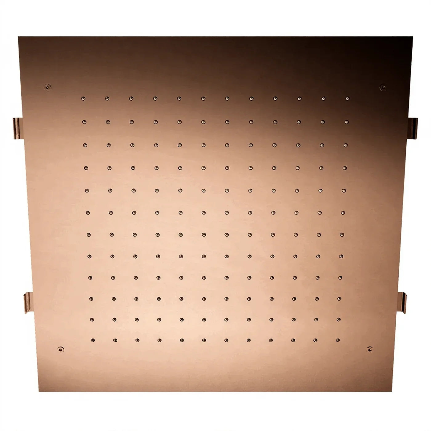 Douche de tête à encastrer, fixation au plafond - Treemme Showers Inox - IT RTBR 302 IS - Bronze-PVD (PVD03)