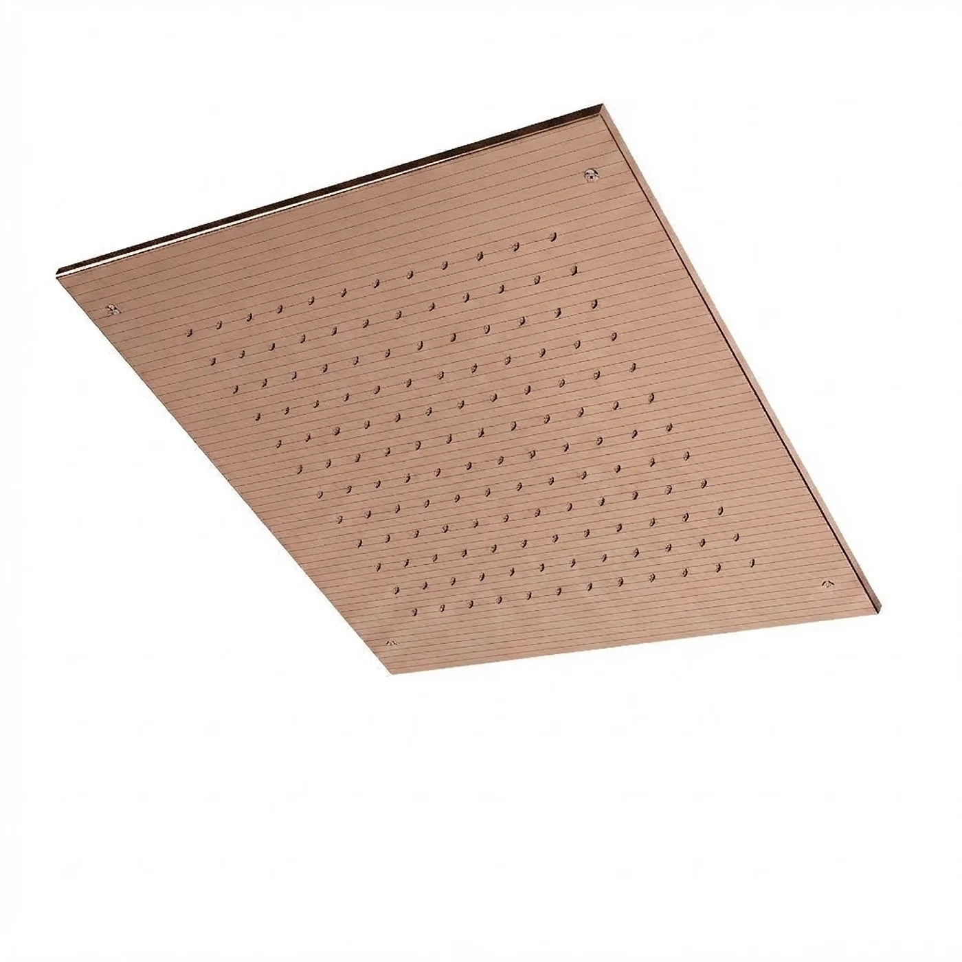 Douche de tête à encastrer, fixation au plafond - Treemme Appia - IT RTBR 364 CC - Or rose brossé (SZ)