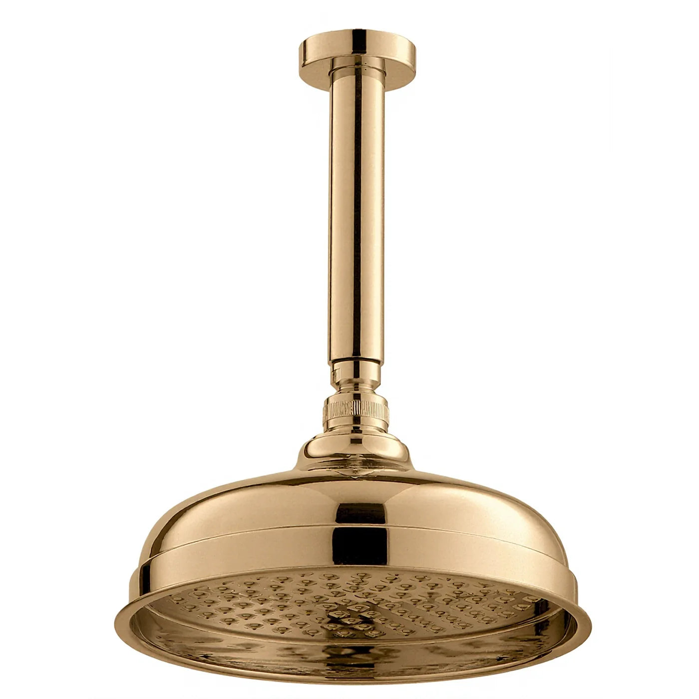 Douche de tête anticalcaire avec bras au plafond - Treemme Old Italy - IT 0452 CC ZZ ZZ - Or brossé (DZ)