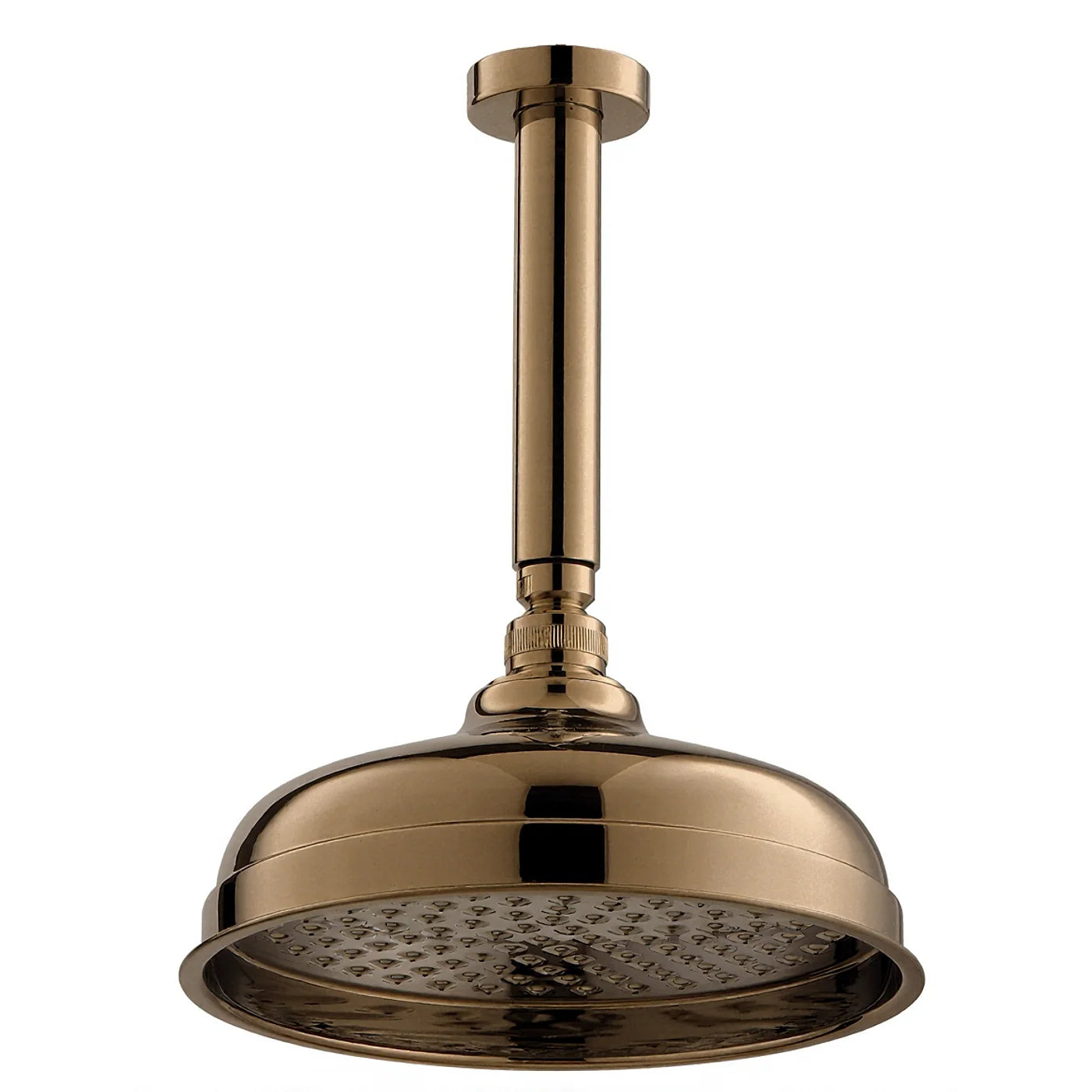 Douche de tête anticalcaire avec bras au plafond - Treemme Old Italy - IT 0452 CC ZZ ZZ - Bronze brossé (US)