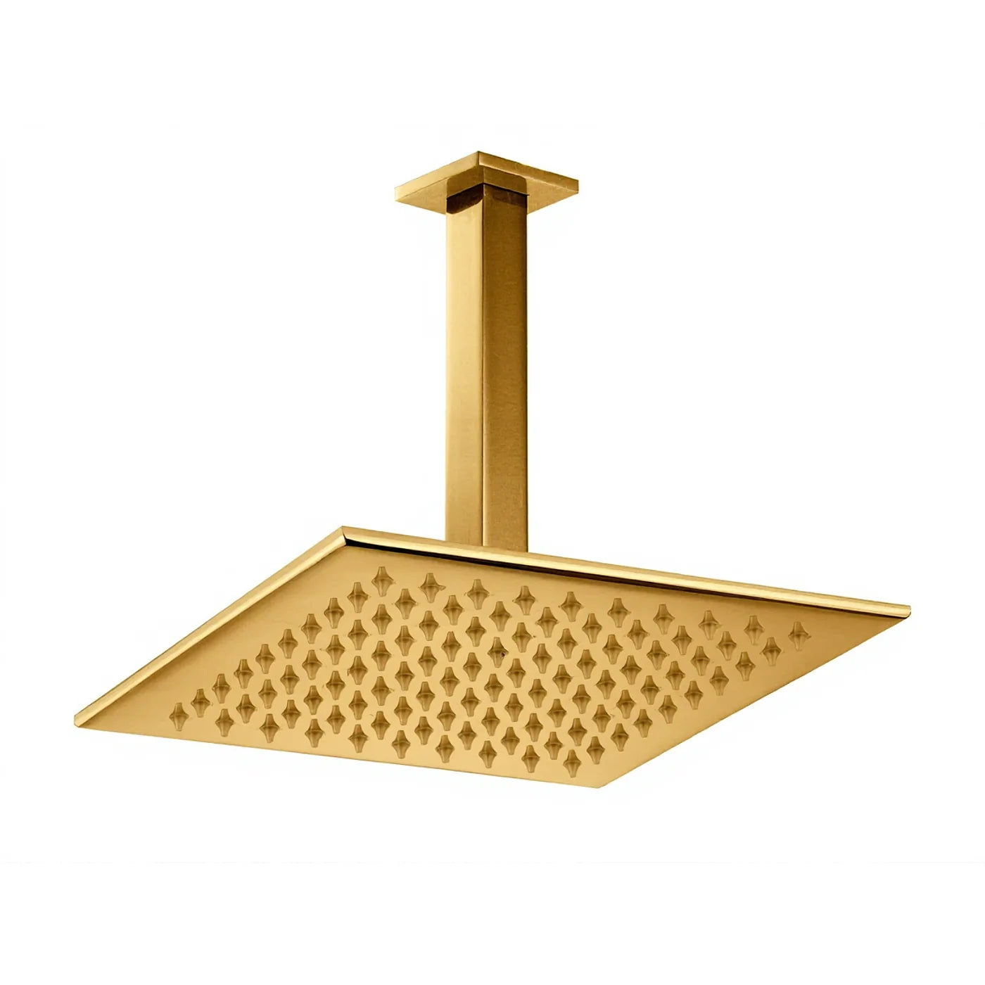 Douche de tête anticalcaire avec bras au plafond - Treemme Q30 - IT 0496 CC ZZ ZZ - Or 24 (DD)