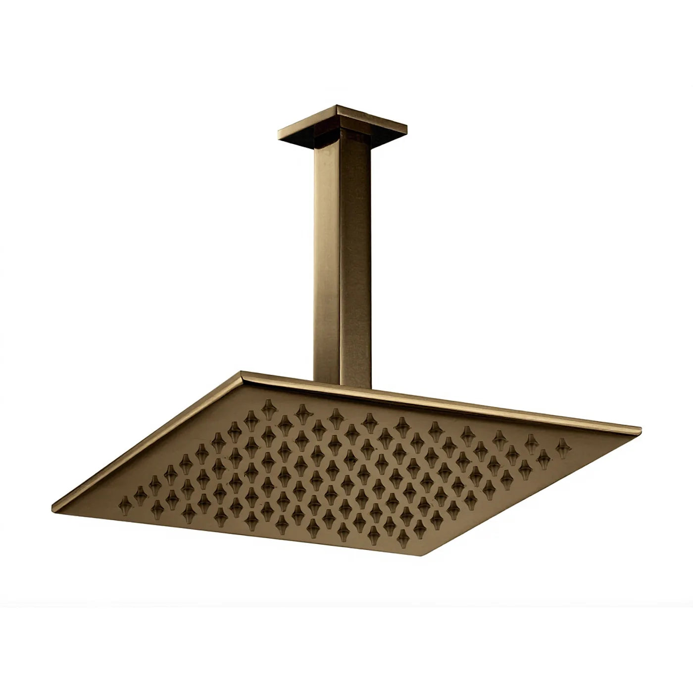 Douche de tête anticalcaire avec bras au plafond - Treemme Q30 - IT 0496 CC ZZ ZZ - Bronze brossé (US)