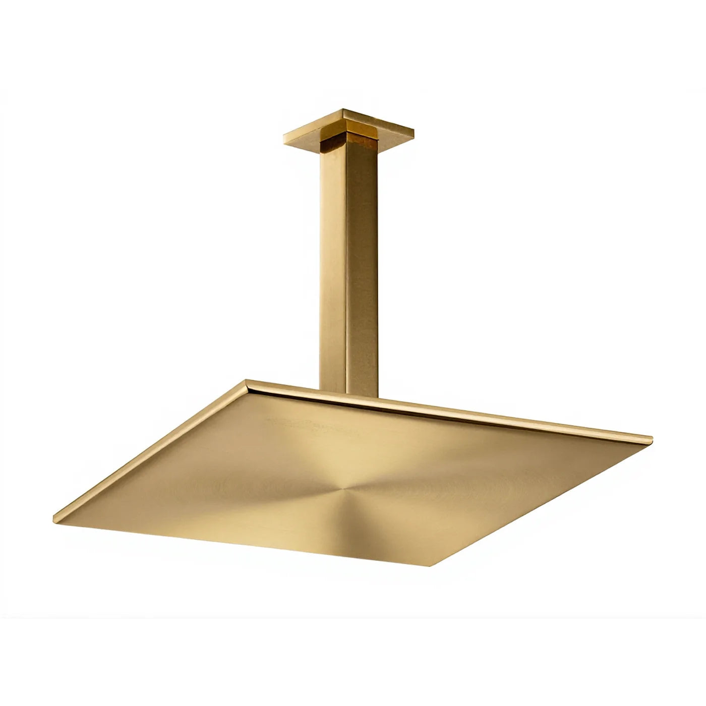 Douche de tête anticalcaire avec bras au plafond - Treemme Q30 - IT 0496 CC ZZ ZZ - Laiton brossé (UZ)