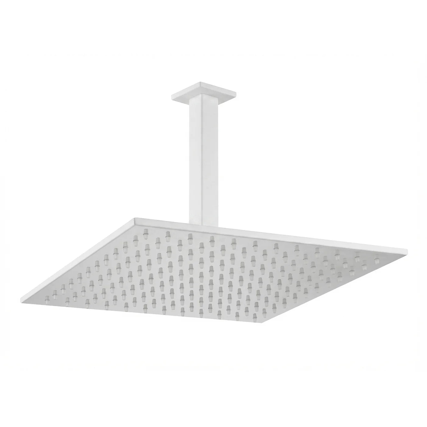 Douche de tête anticalcaire avec bras au plafond - Treemme Q30 - IT 6510 CC ZZ ZZ - Blanc opaque (BB)