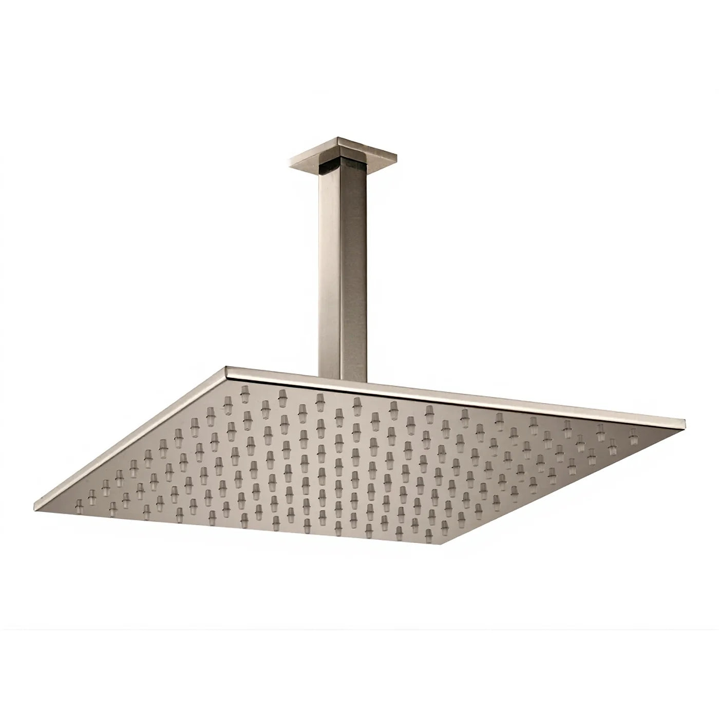 Douche de tête anticalcaire avec bras au plafond - Treemme Q30 - IT 6510 CC ZZ ZZ - Nickel poli (NL)