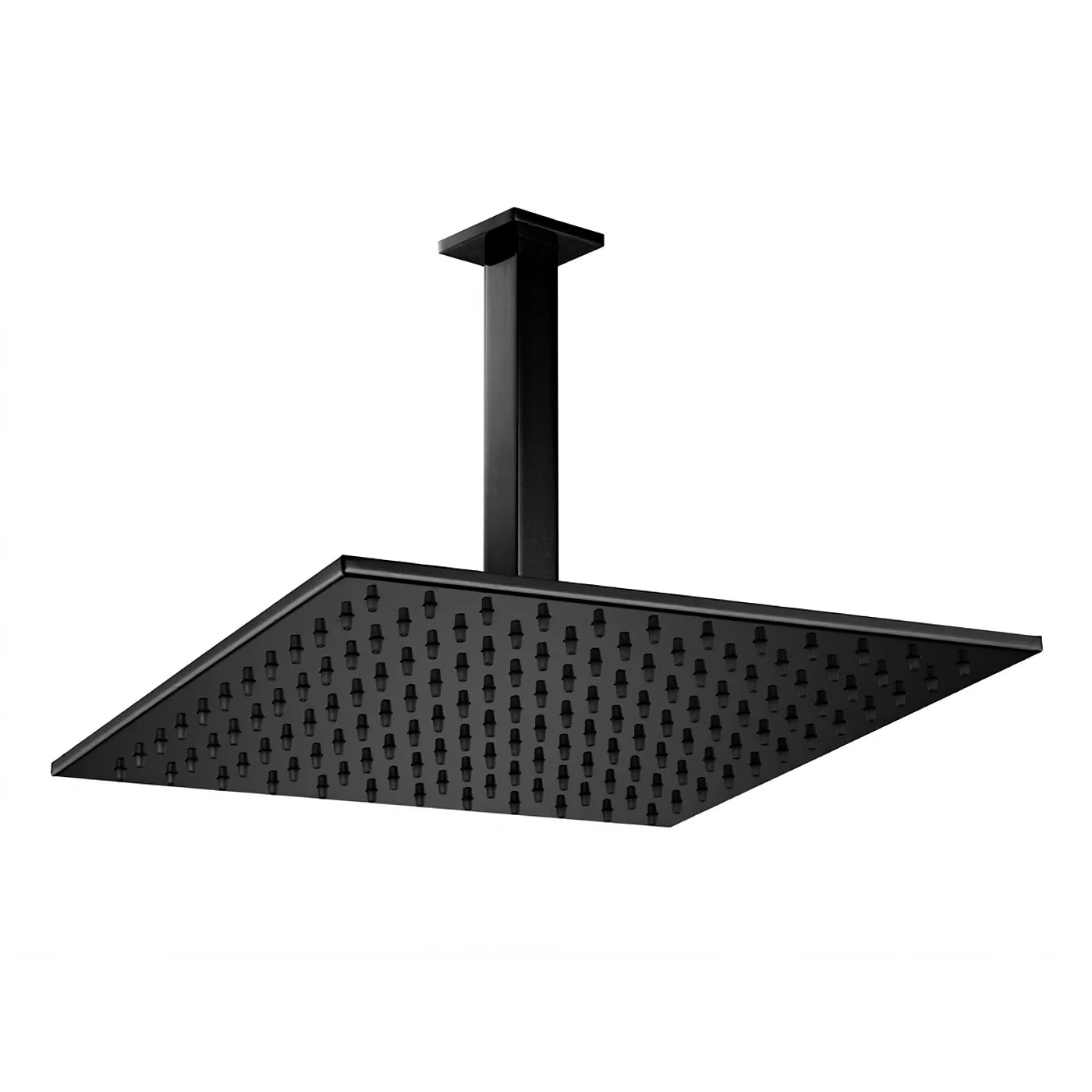 Douche de tête anticalcaire avec bras au plafond - Treemme Q30 - IT 6510 CC ZZ ZZ - Noir opaque (NN)