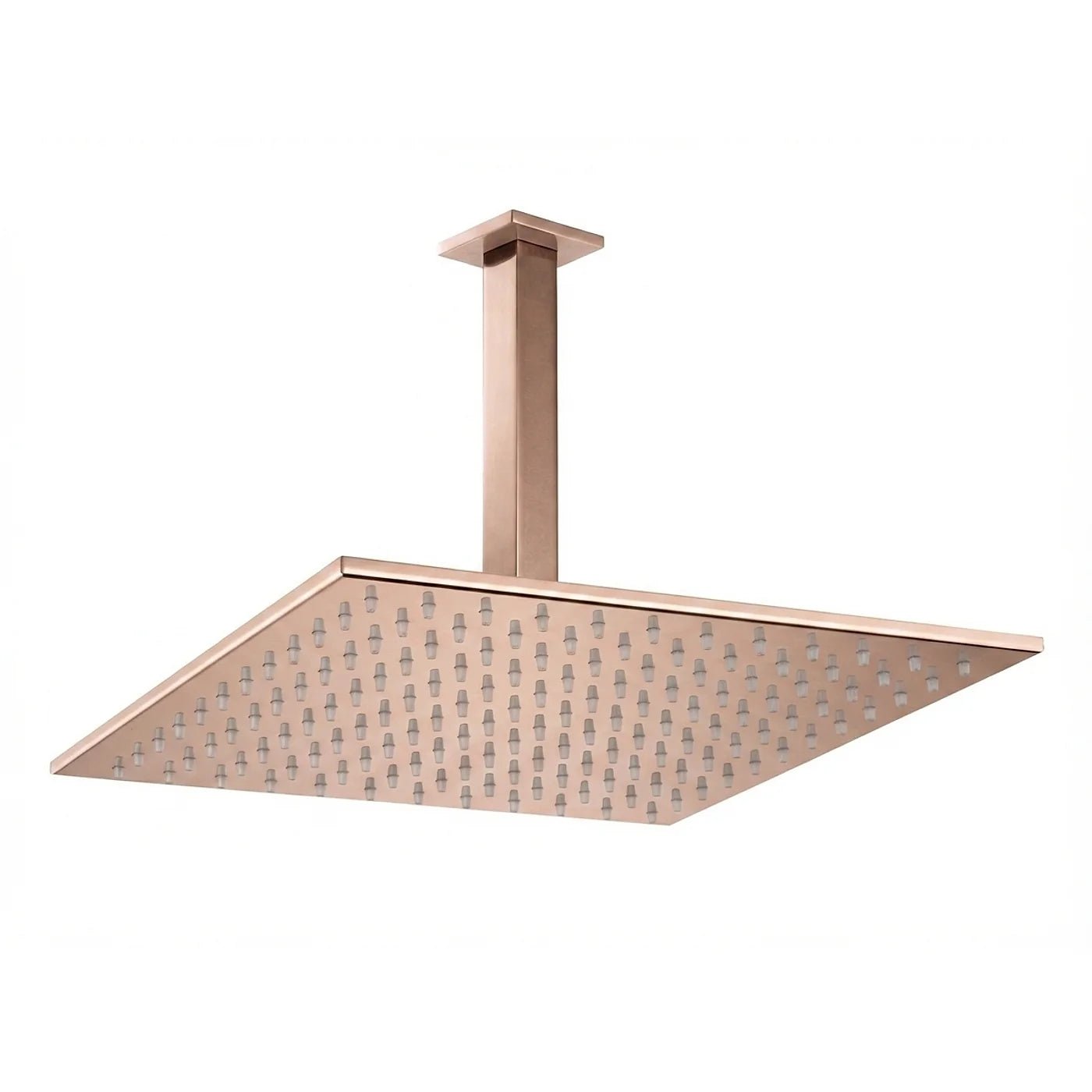 Douche de tête anticalcaire avec bras au plafond - Treemme Q30 - IT 6510 CC ZZ ZZ - Or rose brossé (SZ)