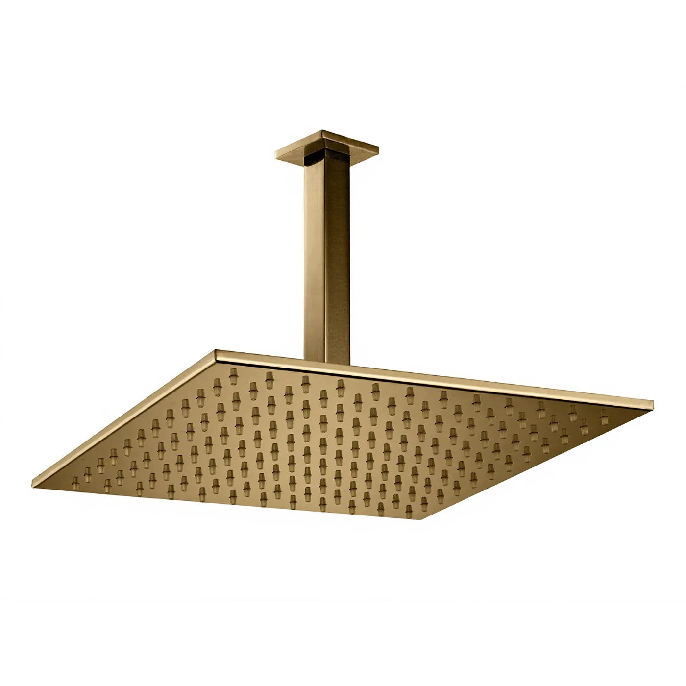 Douche de tête anticalcaire avec bras au plafond - Treemme Q30 - IT 6510 CC ZZ ZZ - Bronze brossé (US)