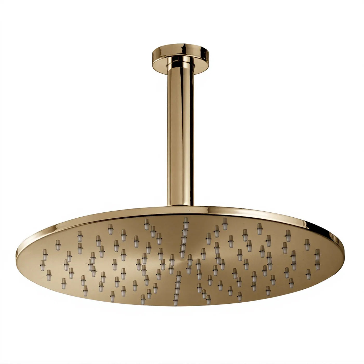 Douche de tête anticalcaire avec bras au plafond - Treemme Albatros - IT 6511 CC ZZ VS - Noir chromé brossé (CZ)
