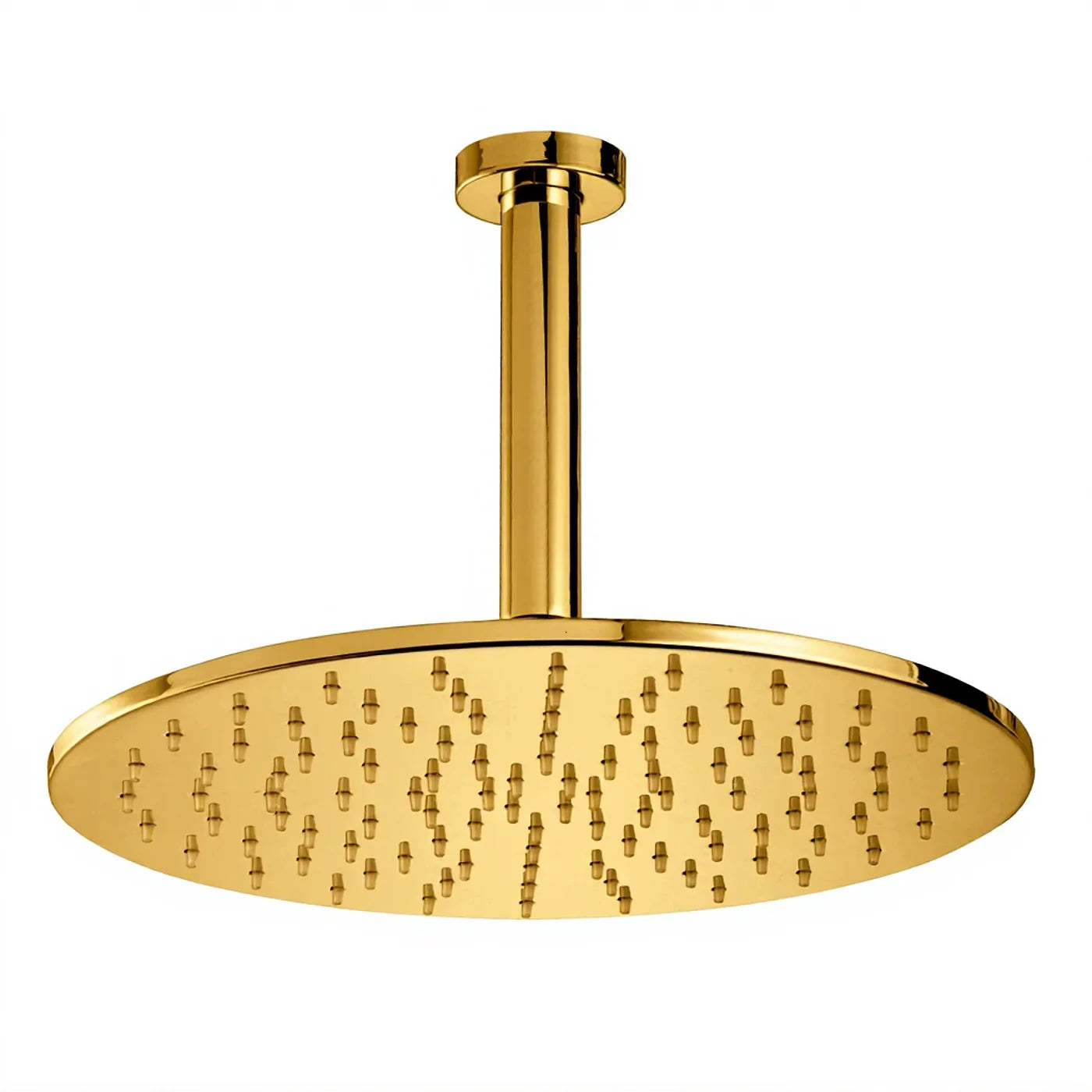 Douche de tête anticalcaire avec bras au plafond - Treemme Albatros - IT 6511 CC ZZ VS - Or 24 (DD)