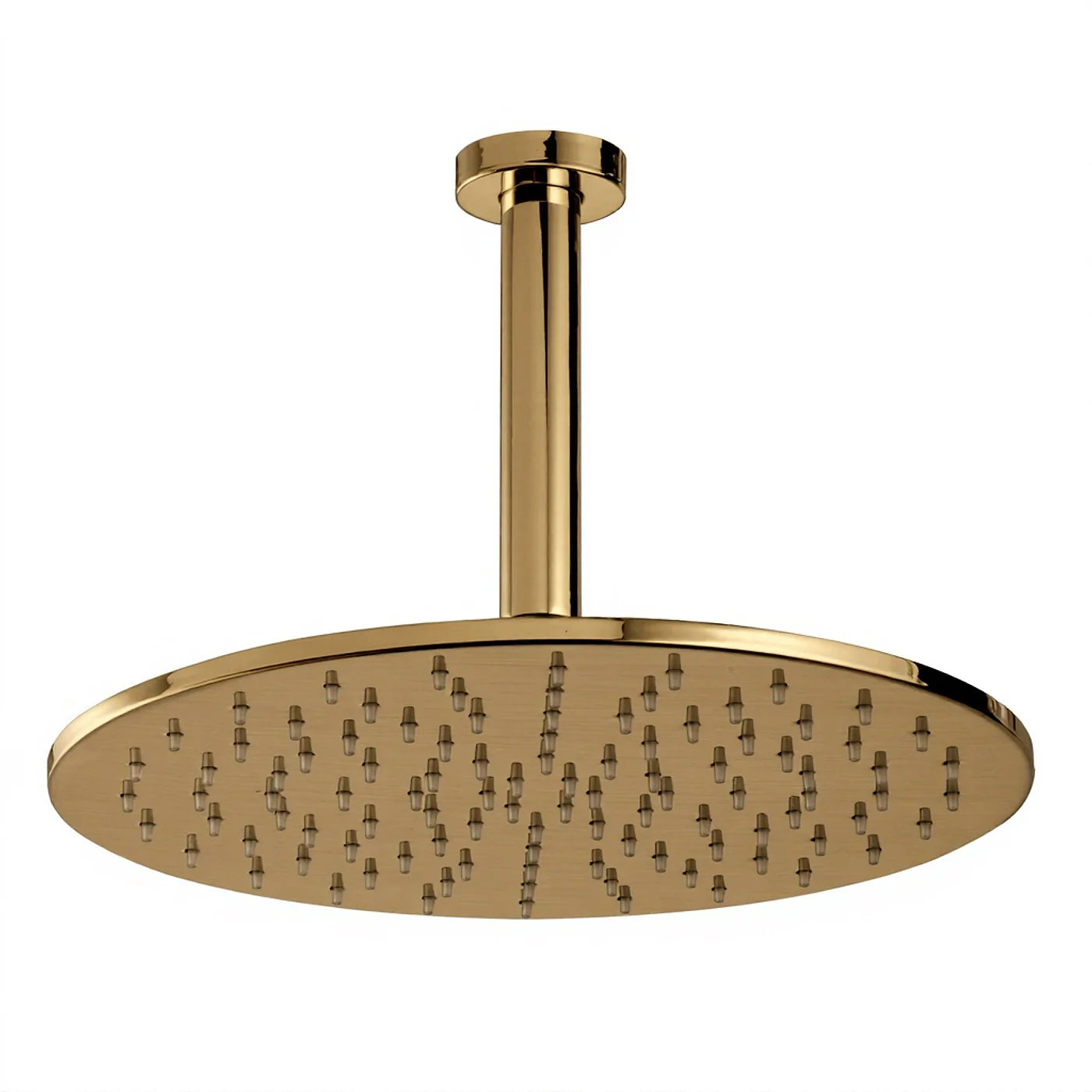 Douche de tête anticalcaire avec bras au plafond - Treemme Albatros - IT 6511 CC ZZ VS - Or brossé (DZ)
