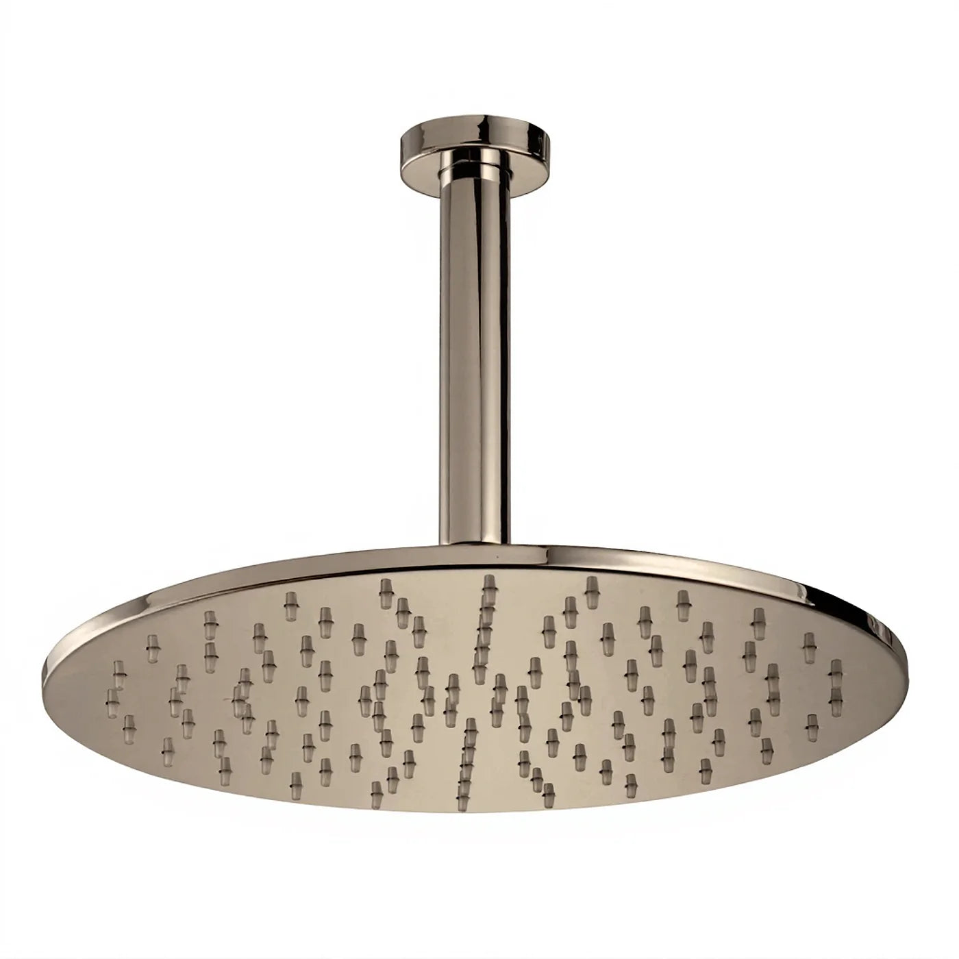 Douche de tête anticalcaire avec bras au plafond - Treemme Albatros - IT 6511 CC ZZ VS - Nickel poli (NL)