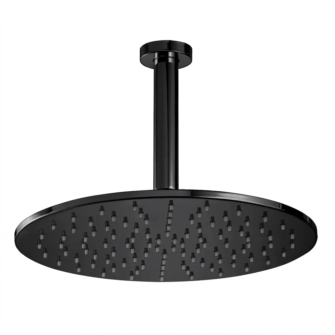 Douche de tête anticalcaire avec bras au plafond - Treemme Albatros - IT 6511 CC ZZ VS - Noir opaque (NN)