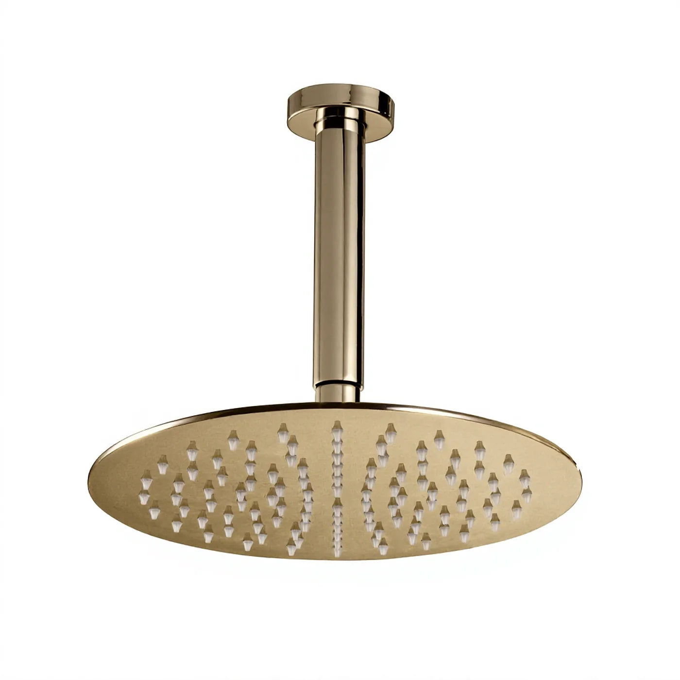 Douche de tête anticalcaire avec bras au plafond - Treemme Albatros - IT 6587 CC ZZ VS - Noir chromé brossé (CZ)