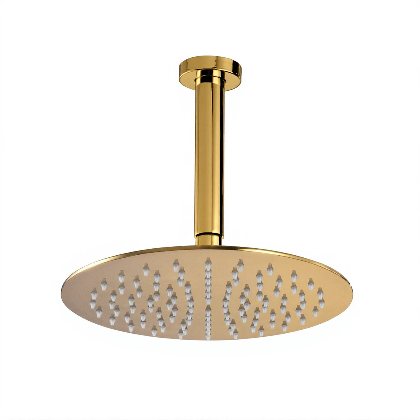 Douche de tête anticalcaire avec bras au plafond - Treemme Albatros - IT 6587 CC ZZ VS - Or brossé (DZ)