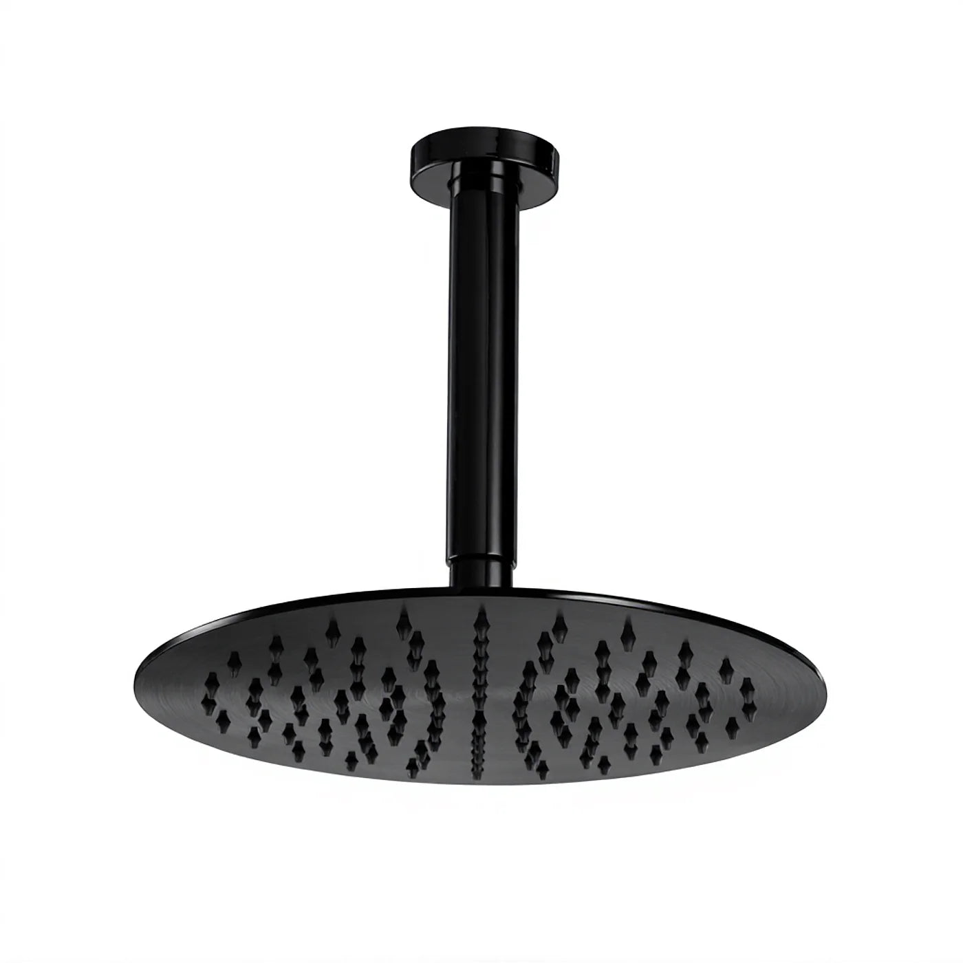 Douche de tête anticalcaire avec bras au plafond - Treemme Albatros - IT 6587 CC ZZ VS - Noir chromé poli (HH)