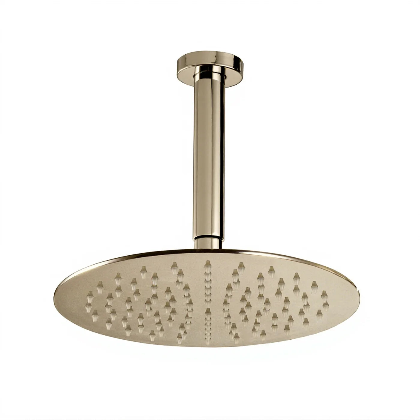 Douche de tête anticalcaire avec bras au plafond - Treemme Albatros - IT 6587 CC ZZ VS - Nickel poli (NL)