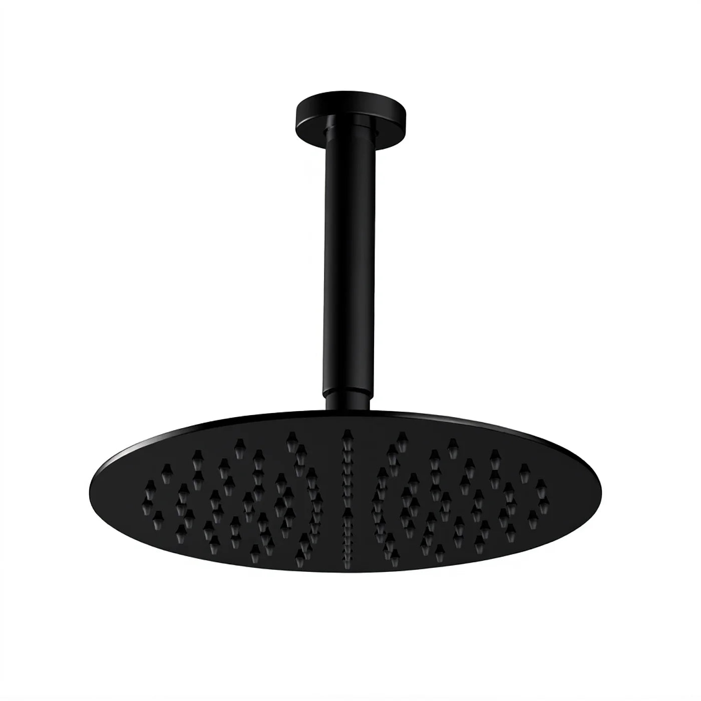 Douche de tête anticalcaire avec bras au plafond - Treemme Albatros - IT 6587 CC ZZ VS - Noir opaque (NN)